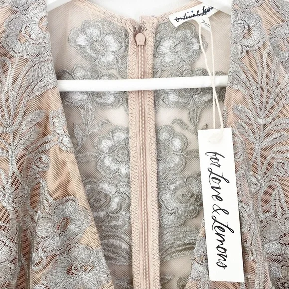 Free People For Love Lemons Temecula Mini Dress Size Small - Picture 12 of 13